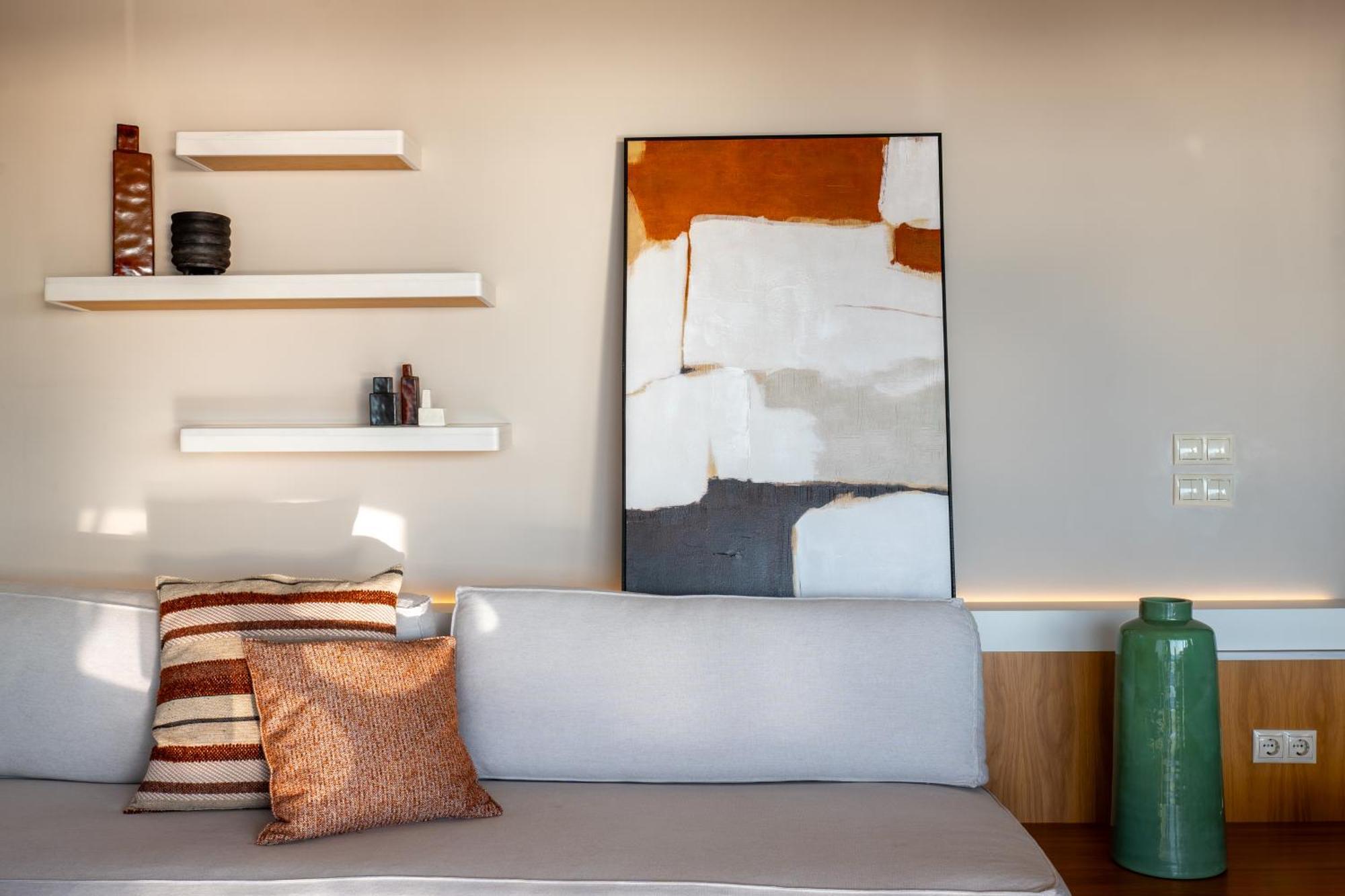 Artblue Villas Tsoukaládhes Buitenkant foto