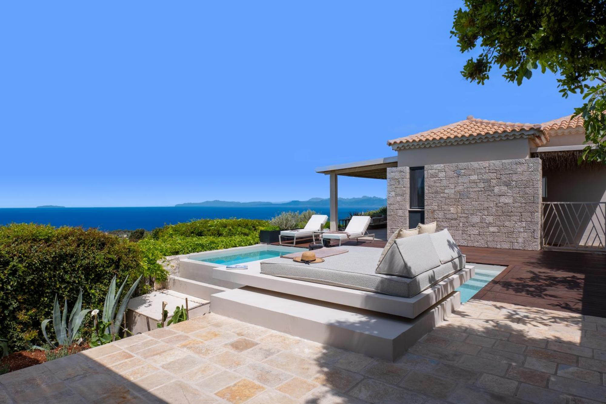 Artblue Villas Tsoukaládhes Buitenkant foto