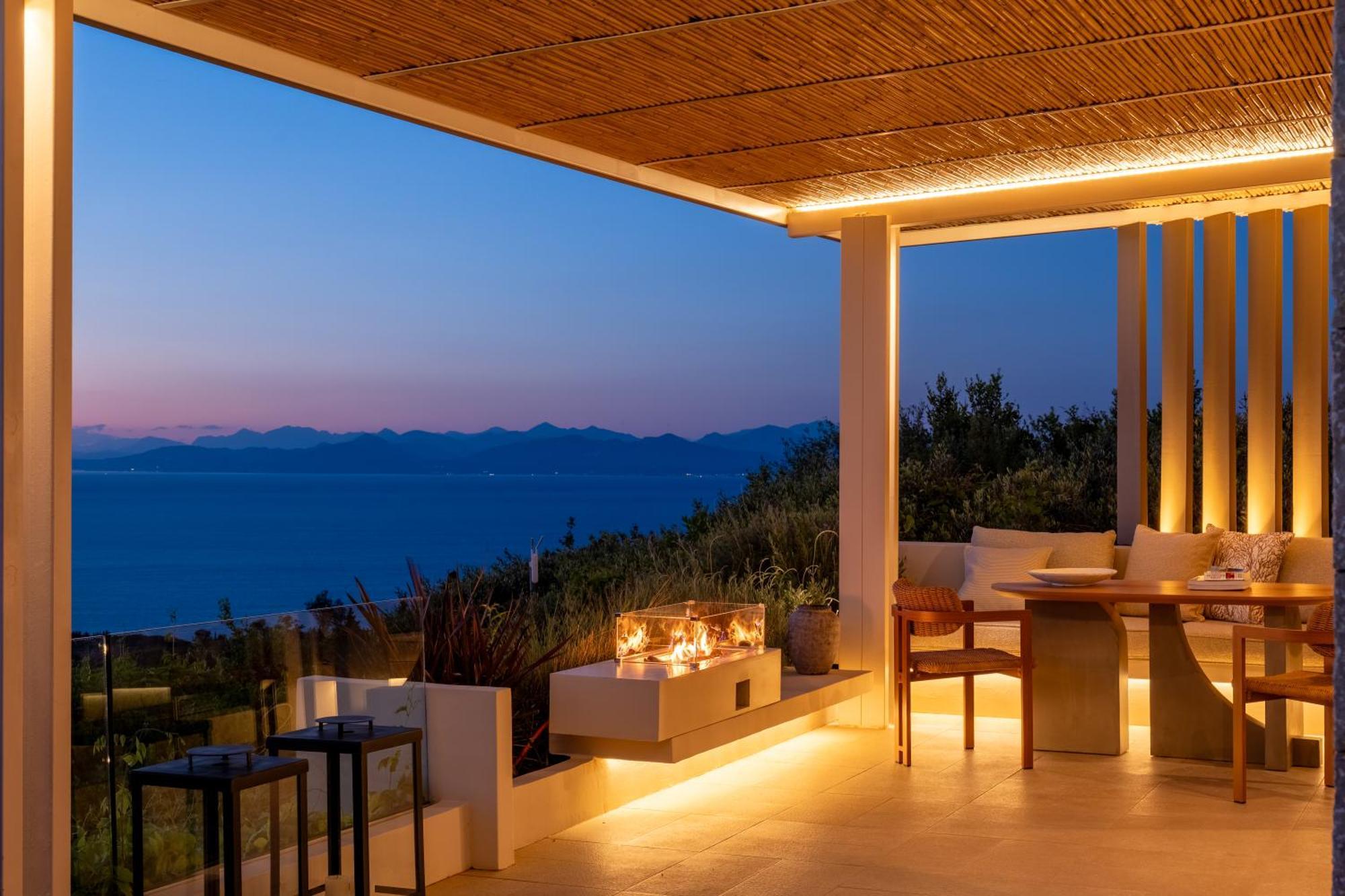 Artblue Villas Tsoukaládhes Buitenkant foto