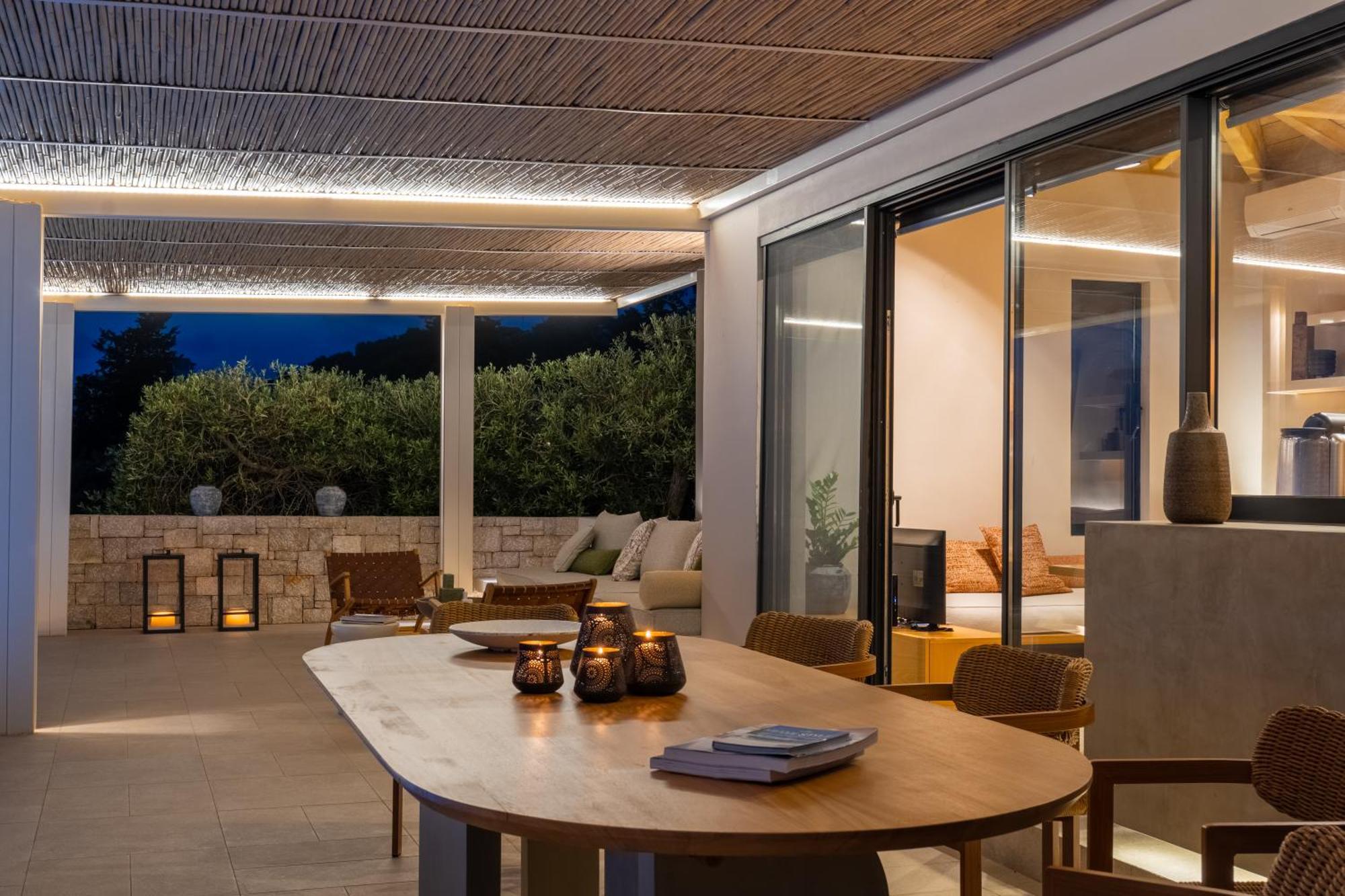 Artblue Villas Tsoukaládhes Buitenkant foto