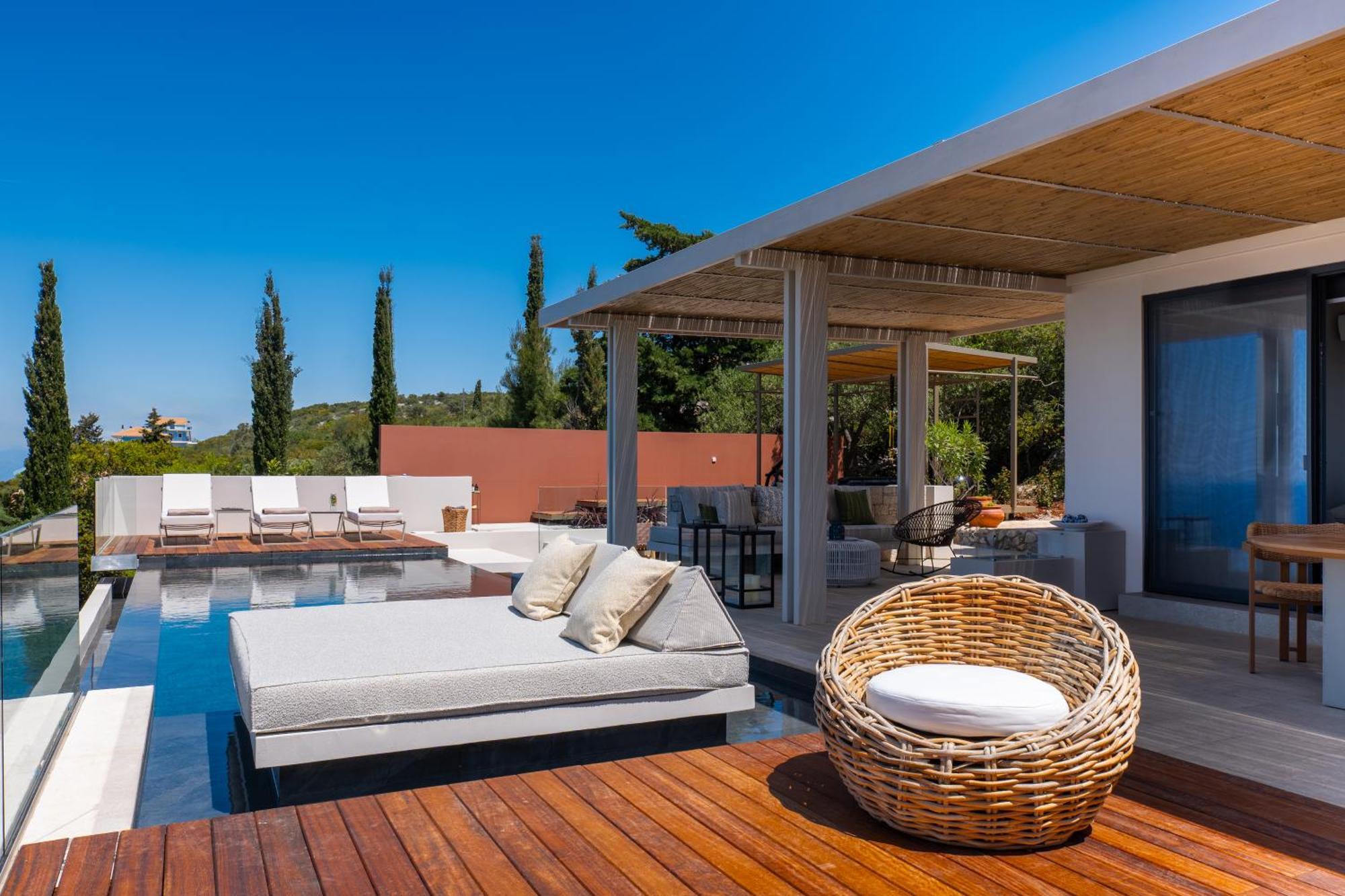 Artblue Villas Tsoukaládhes Buitenkant foto