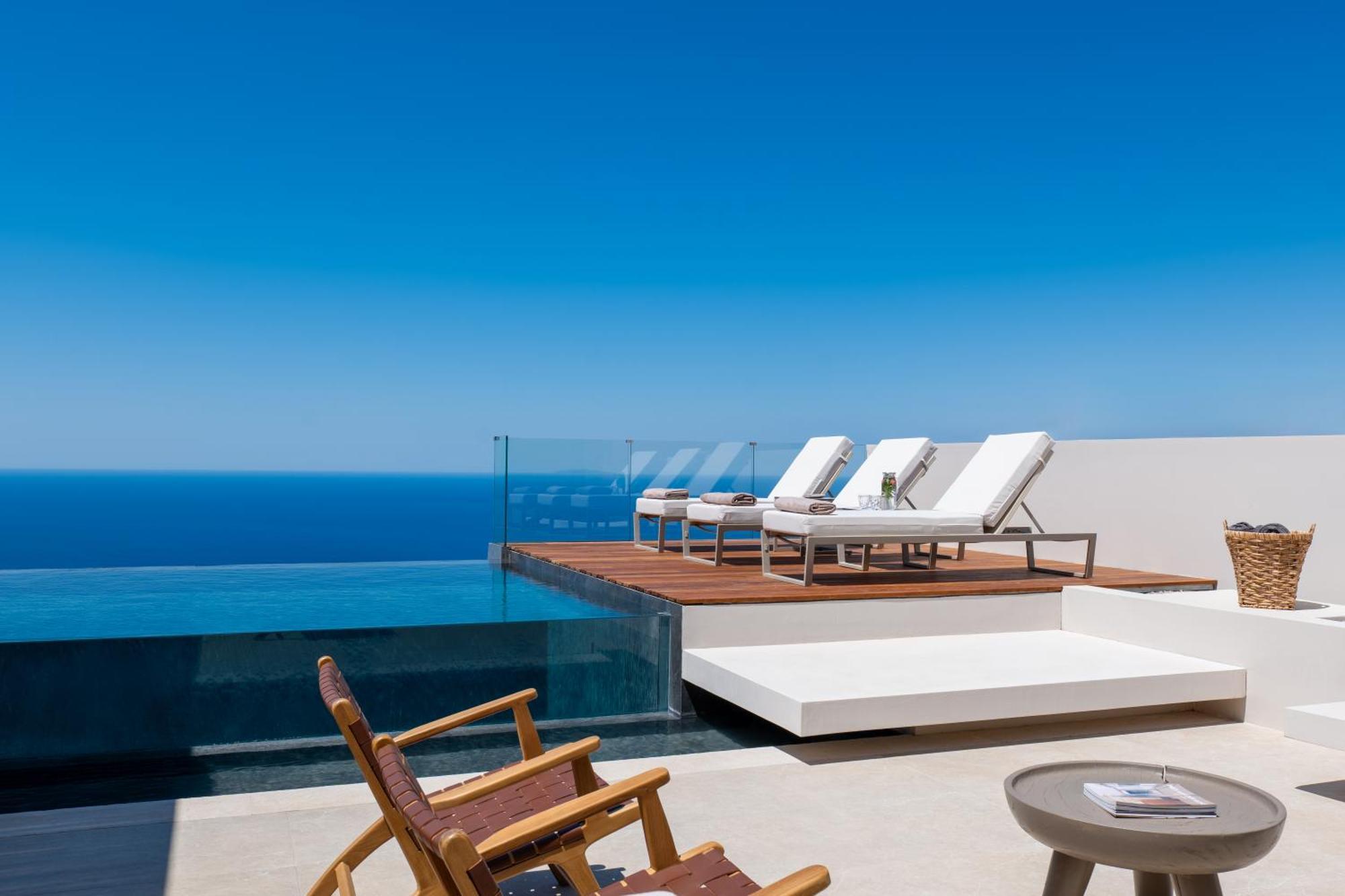 Artblue Villas Tsoukaládhes Buitenkant foto